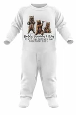 3 Bear Family Valentines romper suit rompersuit bodysuit one-piece sleepsuit per