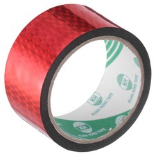 Graphic Arts Metalized Tape 2 Inch x 55 Yards Craft Decor Tape Red
