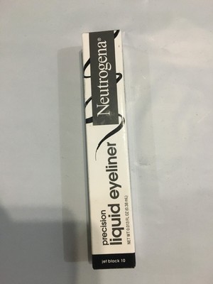 Neutrogena Precision Liquid Eyeliner in Jet Black 10 - 0.013 fl oz (0.38ml) New