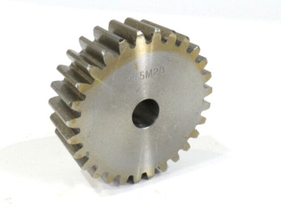 Steel Spur Gear | Module 2.5 | Straight Serrated | 28 Tooth