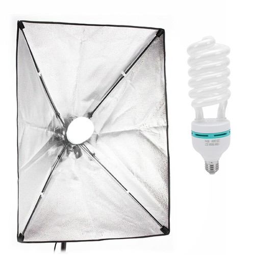 2X150W Photography Lighting Softbox Continuous Soft Box Light Stand Studio Kit - Picture 4 of 12
