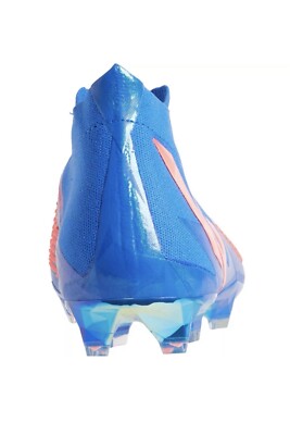 SZ Mens 8.5 Adidas Predator Edge + FG Soccer Cleats Hi-Res Blue