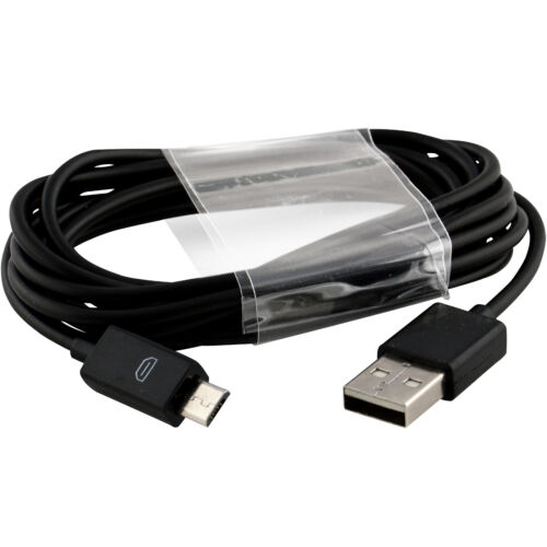 10pcs 6Ft Micro USB Cable Cord Charging Data for Samsung LG Android Black - Picture 2 of 2