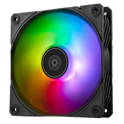 Silverstone SST-SF120B-ARGB Shark Force 120 ARGB 120mm PWM ARGB Fan