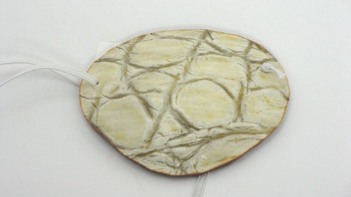 World's Best Eye Patch, Embossed Leather Dyed Hide Pattern, Replaceable Elastic - Picture 5 of 23