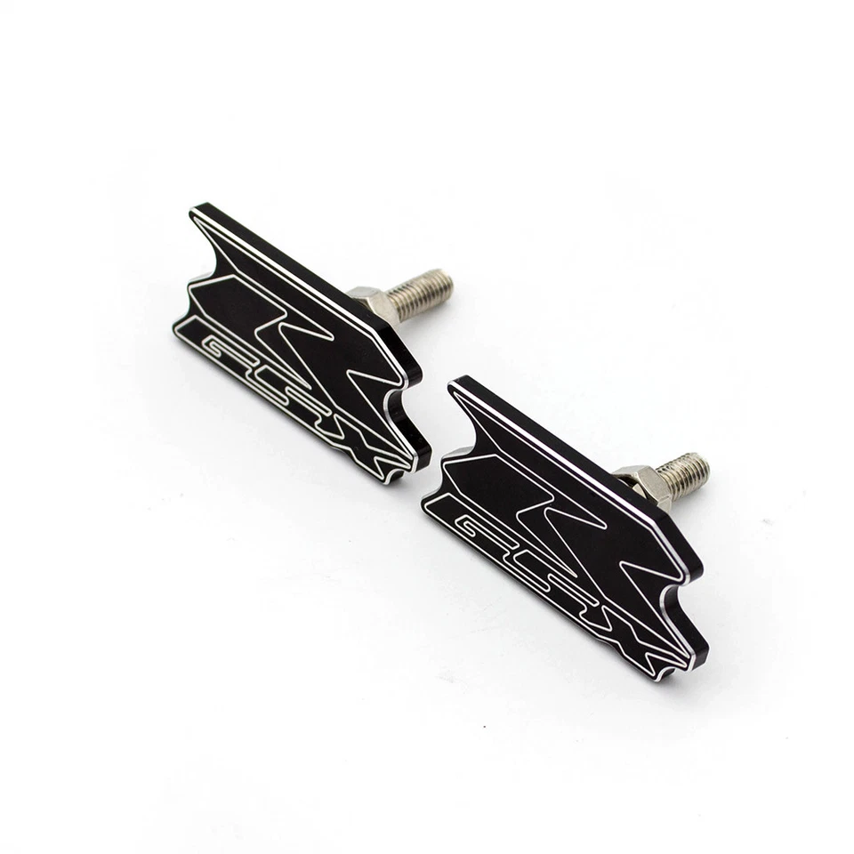 For Suzuki GSXR600 GSXR750 GSXR1000 Motorcycle License Plate Bolts Screw Black - Image 4 of 4