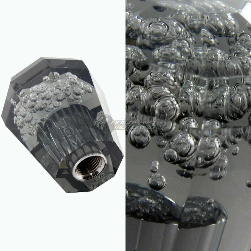 JDM Universal Diamante Cristal Estilo VIP Palanca de Cambio Manual Perilla de Cambio 60MM Ahumada Foto 4 de 4