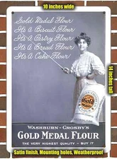 Metal Sign - 1910 Gold Medal Flour- 10x14 inches