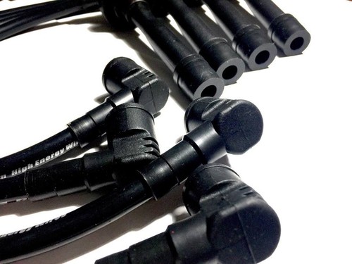 1988 89 90 1991 JDM EF HONDA CIVIC & CRX 10.2MM BLACK RACING SPARK PLUG WIRES - Picture 3 of 3