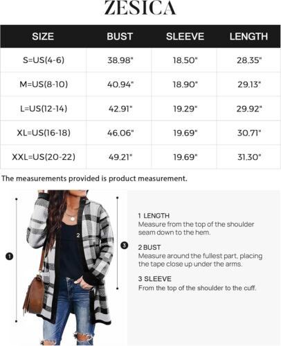 Spring Leopard Print Open Front Knit Cardigan Coat - Long Sleeves - Picture 27 of 148