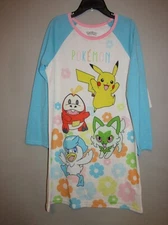 Girls CUTE Pokemon Nightgown (Size Small 6/6X) BRAND NEW W TAGS