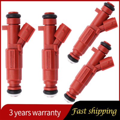 4X 353102E000 Fuel Injectors For 2012-2019 Hyundai Elantra &Kia Forte Soul 4u/2u