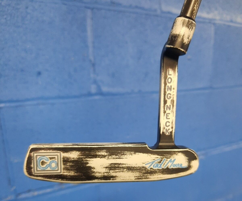 CUSTOM DISTRESSED TAD MOORE PRO 1 LN PUTTER NEW GRIP 35" - Picture 2 of 6