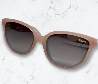 Quay Australia Sunglasses Women Coffee Run MINI Brown Lens  display picture 2