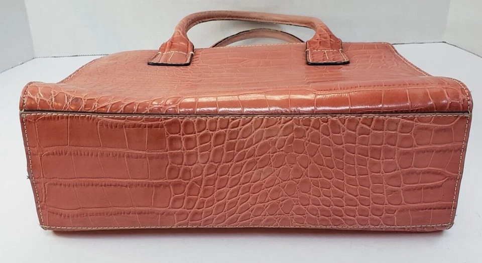 Tommy Hilfiger Mujer Coral Crock Bolso de Mano Bolso Cartera Foto 3 de 4