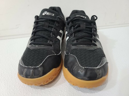 Asics Womens Gel Rocket 9 Volleyball Shoes Black 1072A034 Lace Up Mesh 9 M - Picture 4 of 12