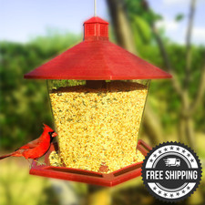Garden Treasures Metal Tube Bird Feeder For Sale Online Ebay