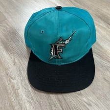 Vintage Florida Marlins Snapback Hat Green MLB Baseball Cap Universal