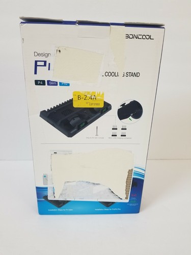 PS4 Series PS4/Slim/ProCooler Cooling Stand Keeps PlayStation Cool Prevents Heat - Picture 2 of 6