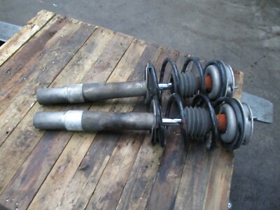 BMW E60 540i V8 OEM N62B40A FRONT federbein suspension schocks L+R