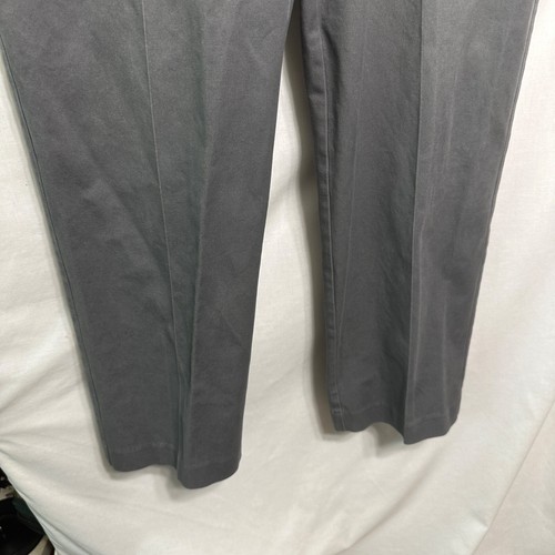 Pantalones de vestir Savane para hombre talla 32 x 30 chinos carbón cintura expandible arranque ecológico - Imagen 7 de 15