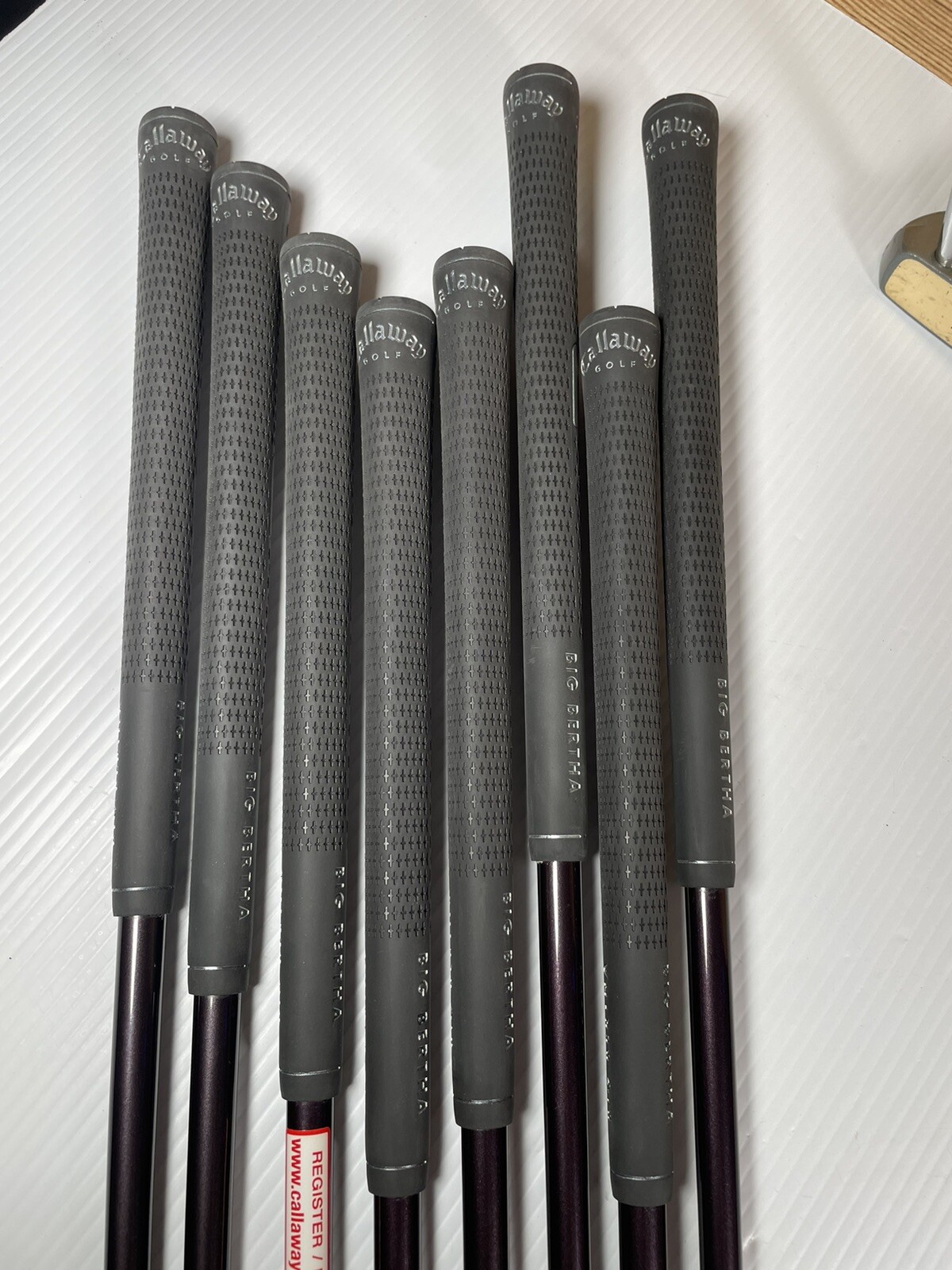 Callaway Golf BIG BERTHA GEMS Womens Iron Set 4-W LEFT Handed Graphite - CLEAN
