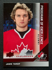 JAMIE TARDIF 2013-14 UPPER DECK TEAM CANADA EXCLUSIVES RED 13-14 NO 216   90499