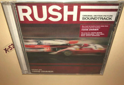 RUSH soundtrack CD Hans Zimmer Dave Edmunds David Bowie Steve