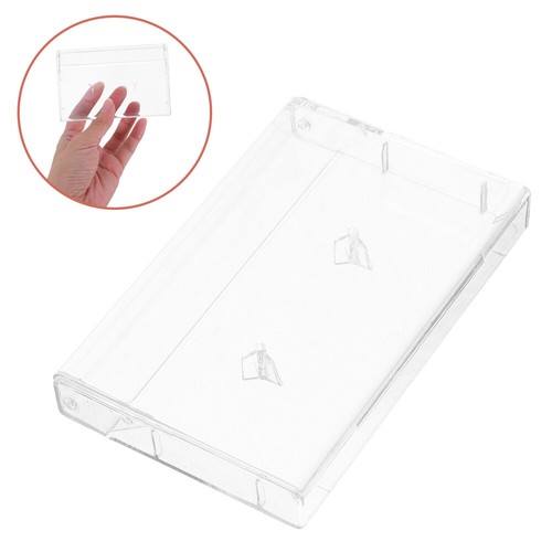 2 PCS Band-Aufbewahrungsbox Durchsichtige Aufbewahrungsboxen Aus Kunststoff