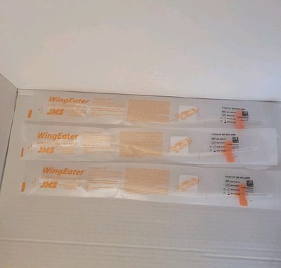 JMS WingEater AV Fistula Needles 17G x 1-1/4'' 820-7005-33 Dialysis Lot 3 Exp2031