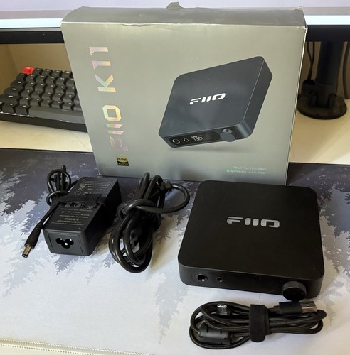 FiiO K11 Desktop DAC und Kopfhörerverstärker (schwarz)