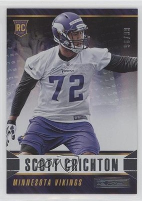 2014 Rookies & Stars Longevity Parallel Holofoil 96/99 Scott Crichton RC y0i