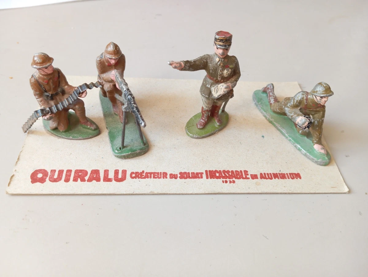 Lot De 6 Soldats Musiciens Marins Quiralu – Échelle 1:32 (60mm) – Occasion En Bon état