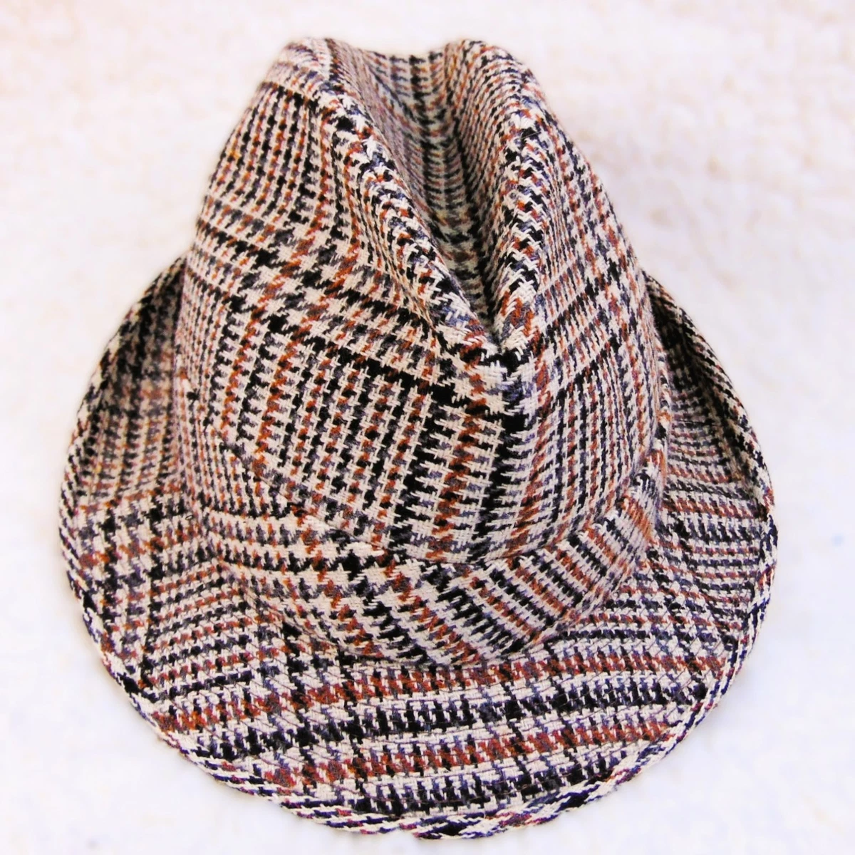 Tweed Fedora 1960s Vintage Hats for Men for sale | eBay