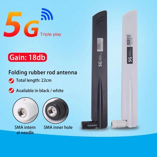 1pc 3G 4G 5G Antenna 18dBi Gain SMA Male for Wireless Network Card W FDB MB - Photo 9/16