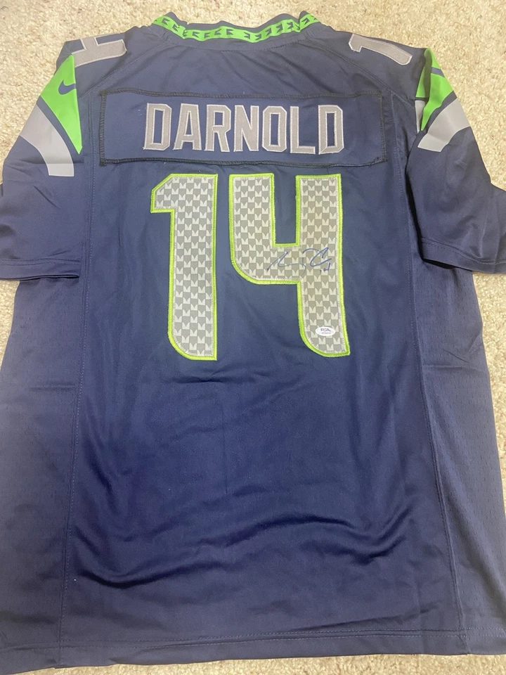 Sam Darnold Signed Autograph Auto Seattle Seahawks Jersey PSA/DNA - Image 2 of 3