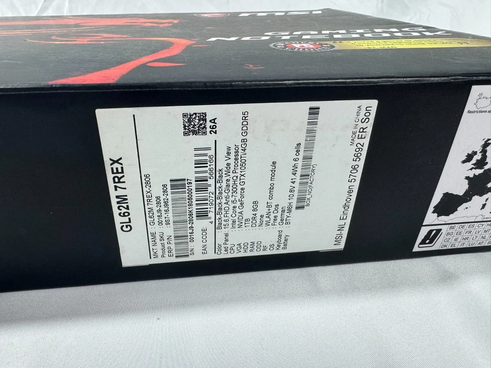 MSI GL62m 7rex - Bild 2 von 3