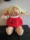 Cabbage Patch Kids Play Doll Signed Xavier Roberts 1982 Blonde Yarn Hair