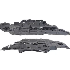 Set of 2 Engine Splash Shield For 2016-2019 Lexus RX350 Front Left & Right