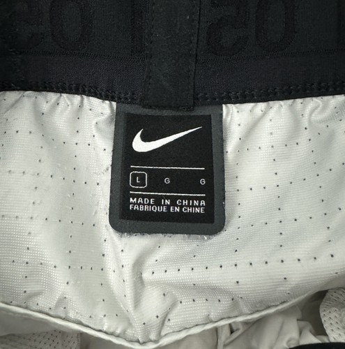 Men's Nike Tech Pack Aeroloft Running Shorts White/Gray Down Insulated Size L - Picture 9 of 13