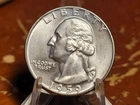 1959 D Washington Quarter BU Slider 90% Silver 25c US Coin