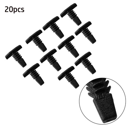 20x Door Weatherstrip Retainer Clip fits 3/16in Hole for Chevrolet 4876498 - Picture 4 of 10