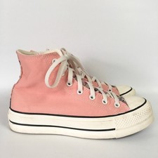 Sneakers alte Converse All Star donna 8,5 Florence Mills rosa pesca floreale