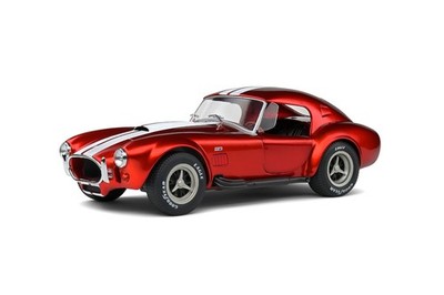 SOLIDO S1804909 SHELBY COBRA 427 MKII METALLIC RED 1965 1/18