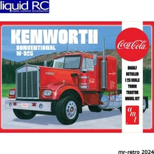 AMT 1286 Kenworth 925 Tractor Coca-Cola 1:25 Plastic Model Kit