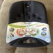 BackJoy SitSmart Core Traction Posture Seat Designed for Lower Back Pain Relief