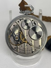 1935 Elgin 496 7J 12s Pocket Watch Is Running