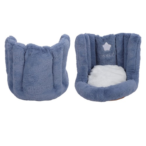 CU (Blau)Bodenstuhl Mit Rückenlehne Stuhl Kissen Anti Rutsch Niedlich Weich - Bild 6 von 22