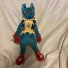 Mega Lucario Pokemon Center 2014 Plush 11" Pok mon Toy