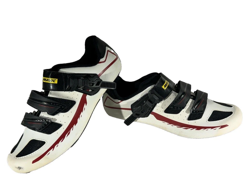 MAVIC Aksium Zapatos de Ciclismo de Carretera Botas 3 Pernos EU42 2/3 US9 Mondo 270 cs486 Foto 2 de 4